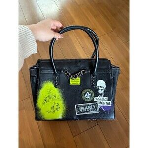 Loungefly Disney Parks THE HAUNTED MANSION Satchel Shoulder Bag No Crossbody